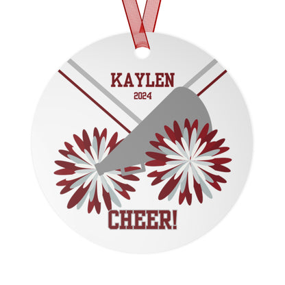 Custom Cheerleader Ornament Gift For Cheerleader