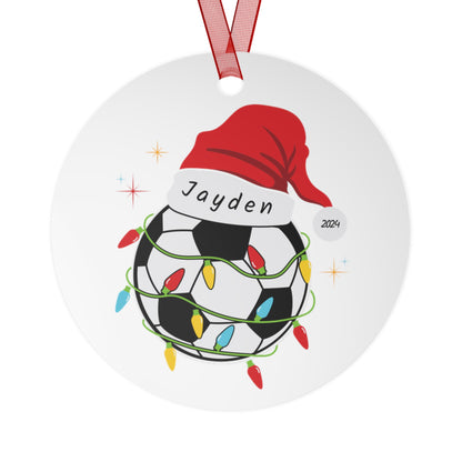 Soccer Ball Christmas Ornament