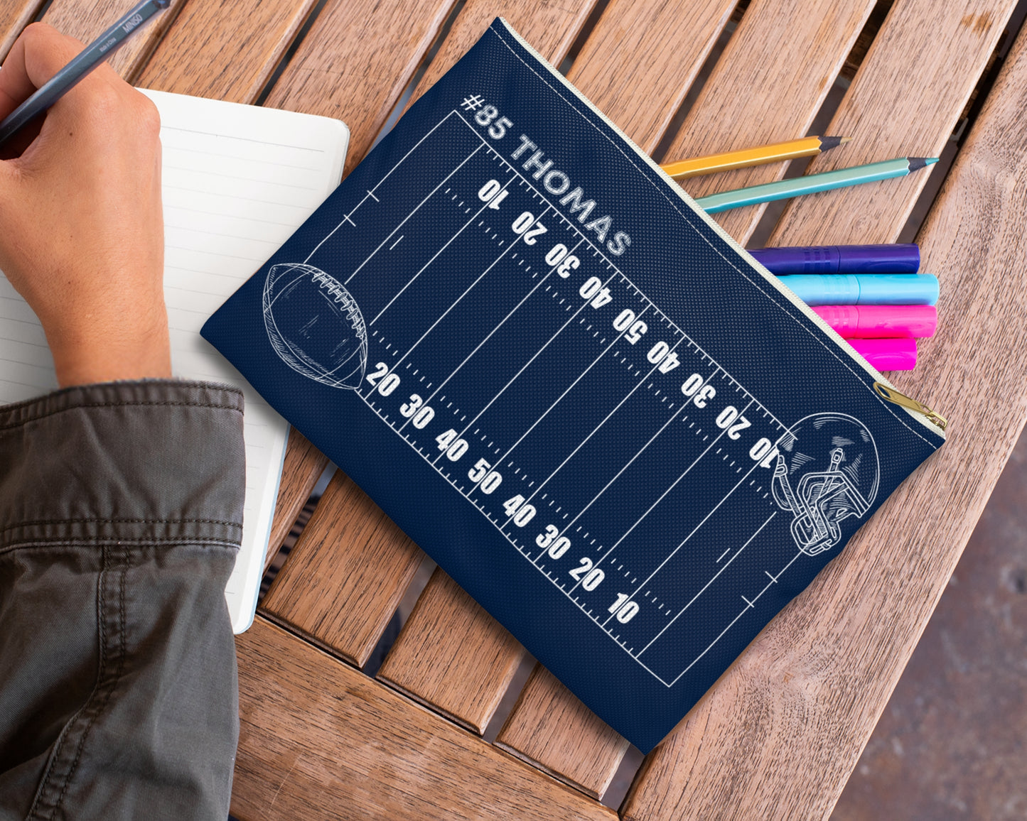 Personalized Football Accessory Case