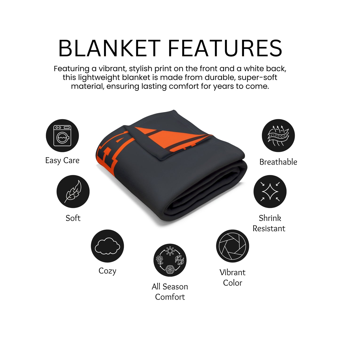 Personalized Basketball Blanket