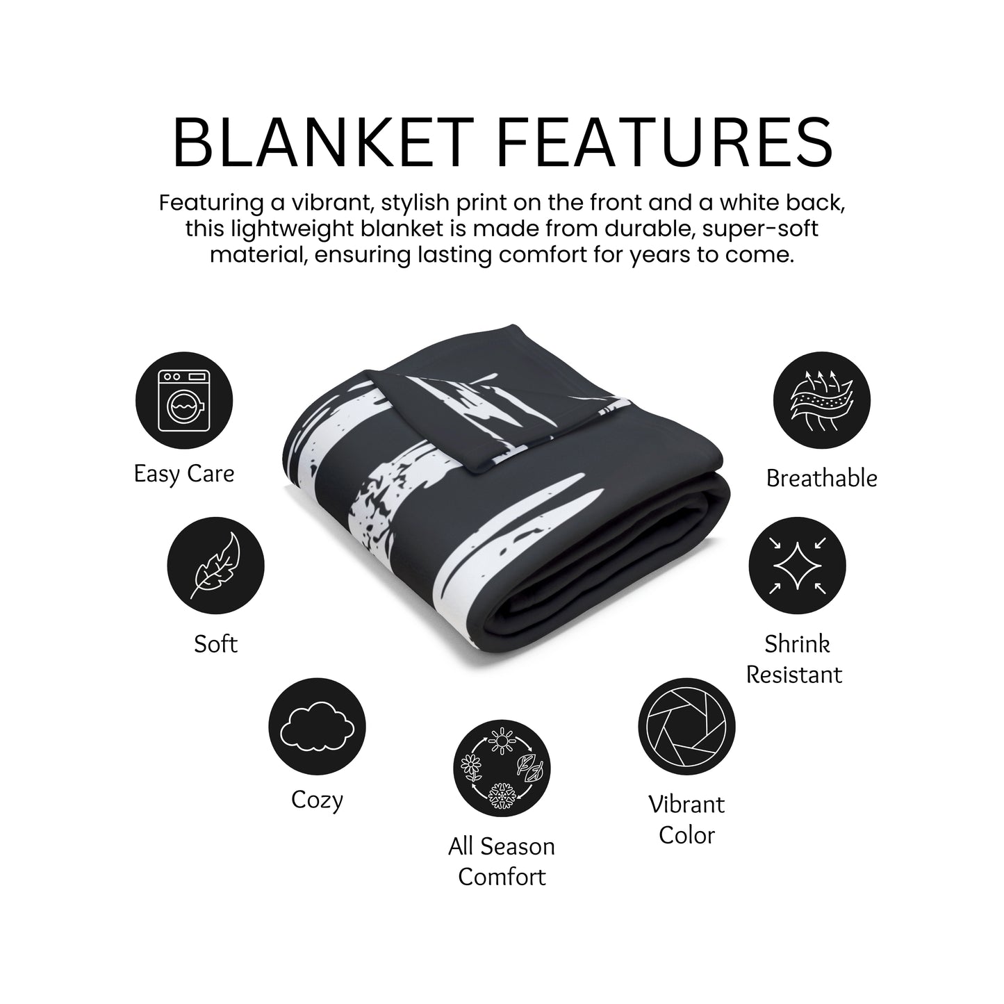 Custom Basketball Flag Blanket