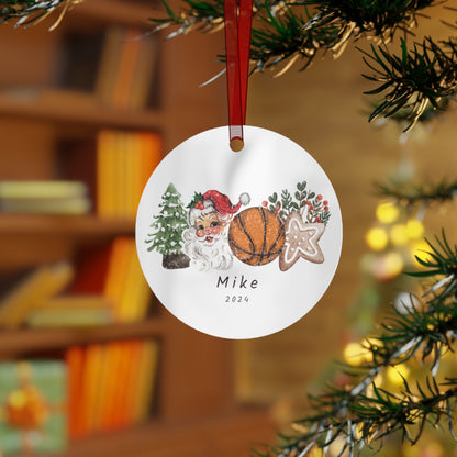 Personalized Basketball Ornament Basketball Player Gift