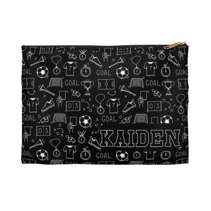 Personalized Soccer Pencil Case