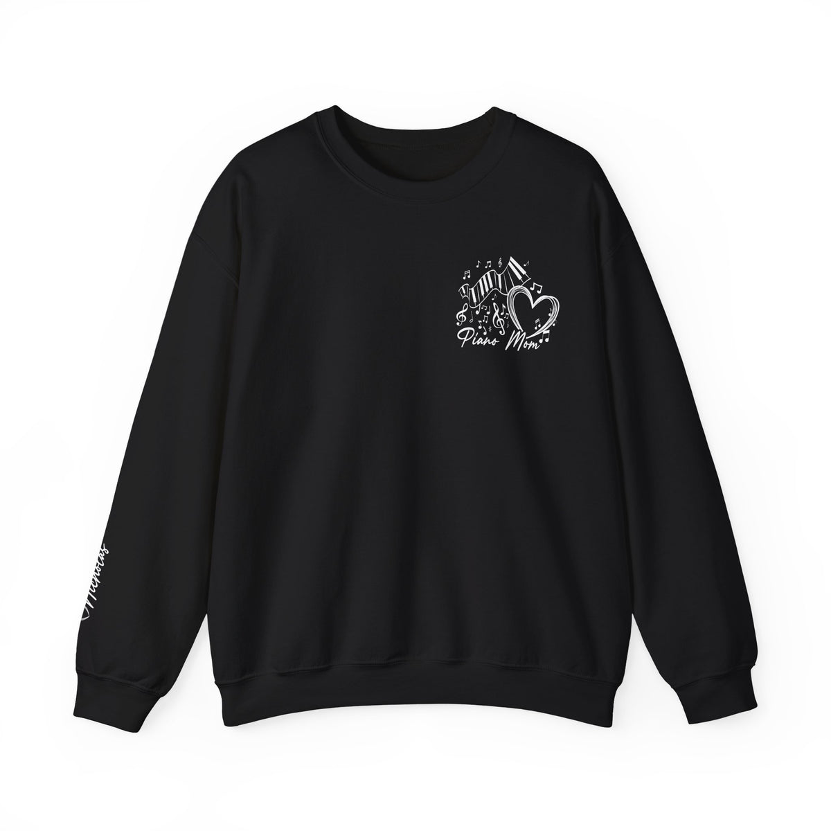 Personalized Piano Mom Sweatshirt