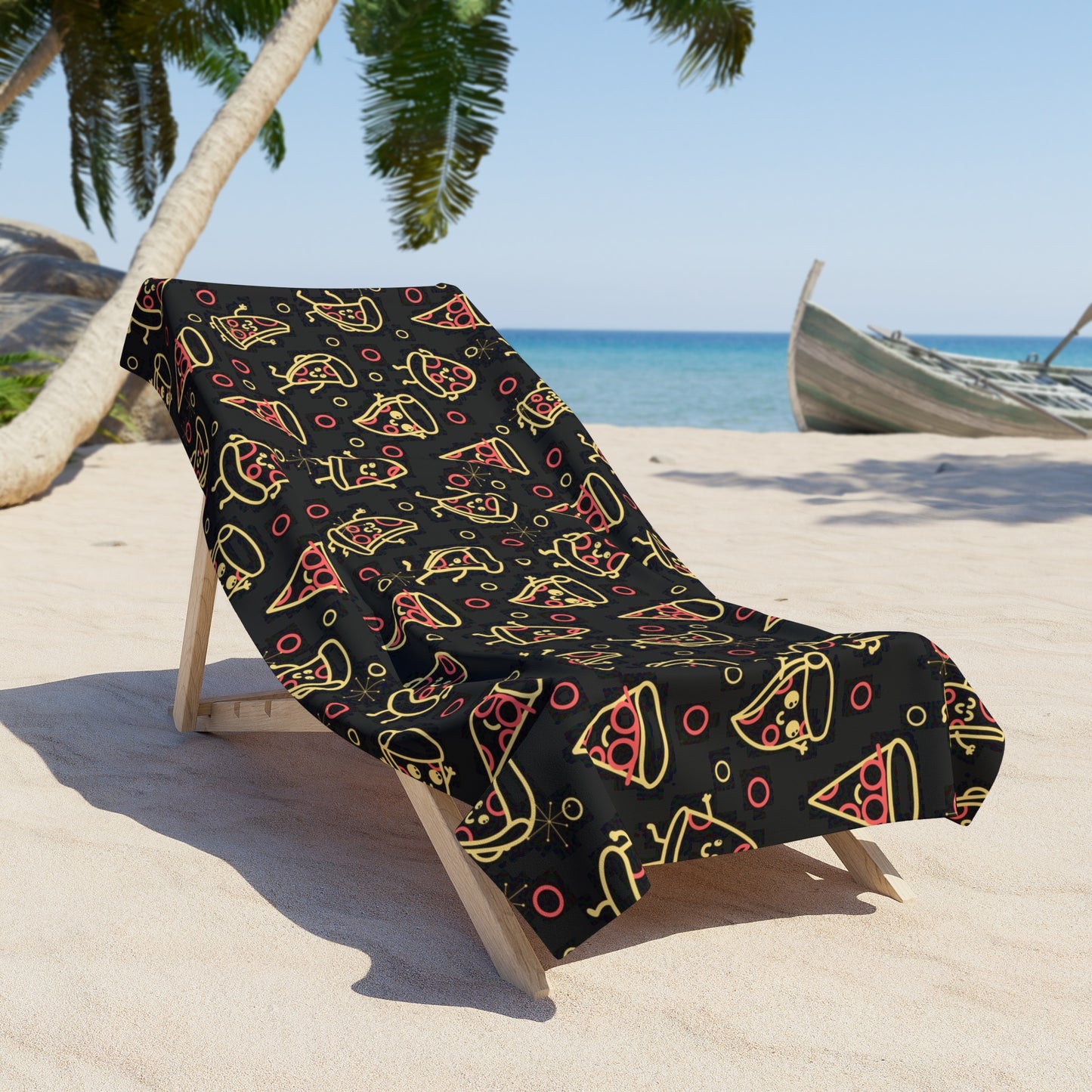 Pizza Beach Towel Fun Foodie Gift