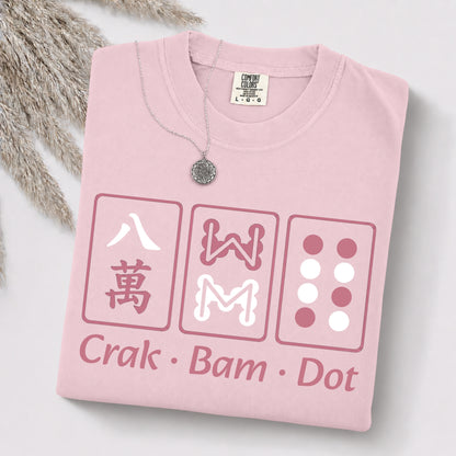Crak, Bam, Dot Mahjong Shirt
