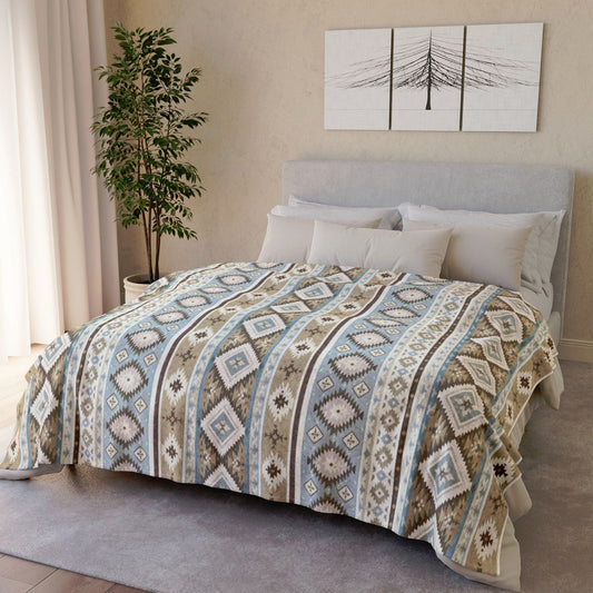 Personalized Aztec Southwestern Blanket