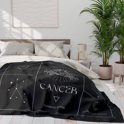 Cancer Zodiac Blanket