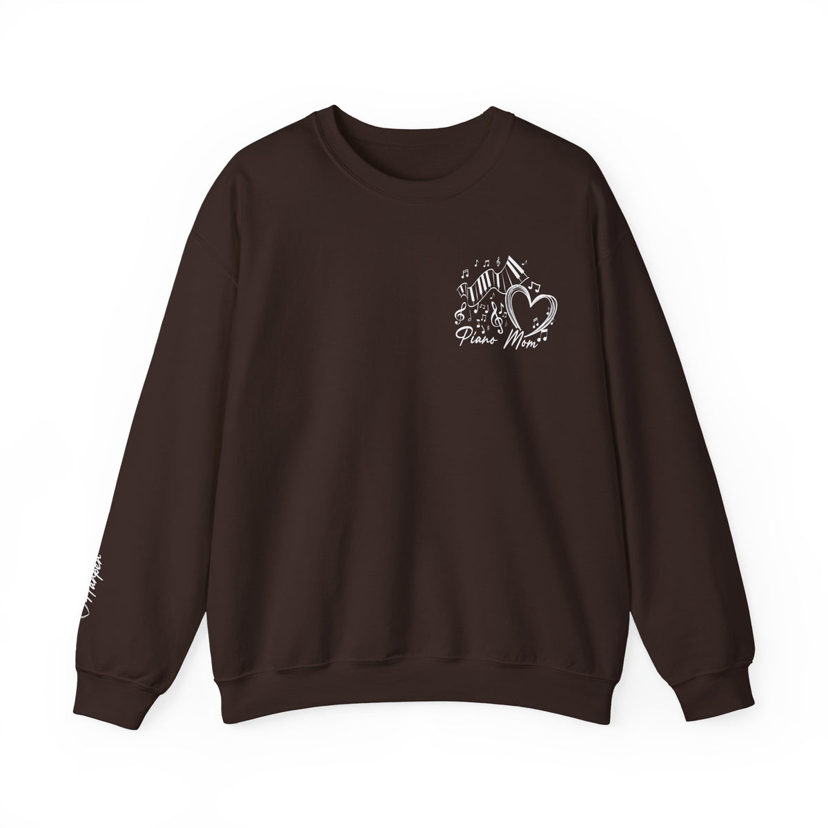 Personalized Piano Mom Sweatshirt