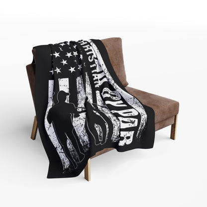 Best Dad by Par Personalized Golf Blanket