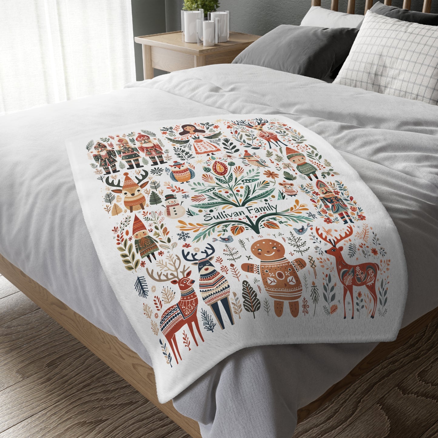 Scandinavian Christmas Blanket