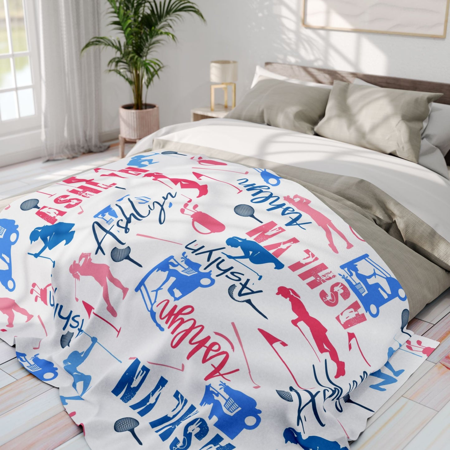 Personalized Golf Blanket