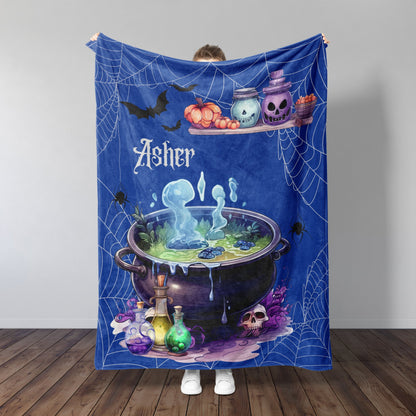 Personalized Halloween Blanket