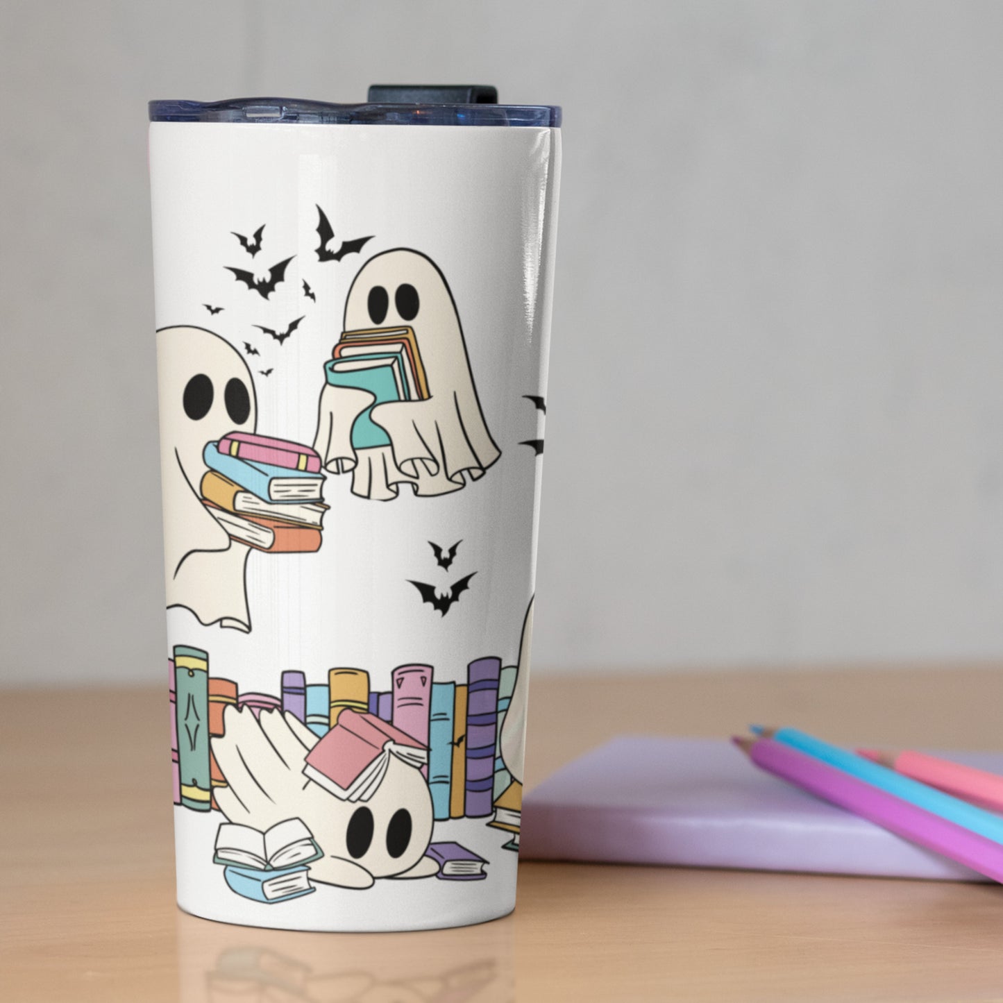 Library Ghosts 20 oz Tumbler