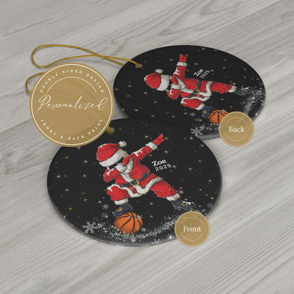Personalized Basketball Ornament