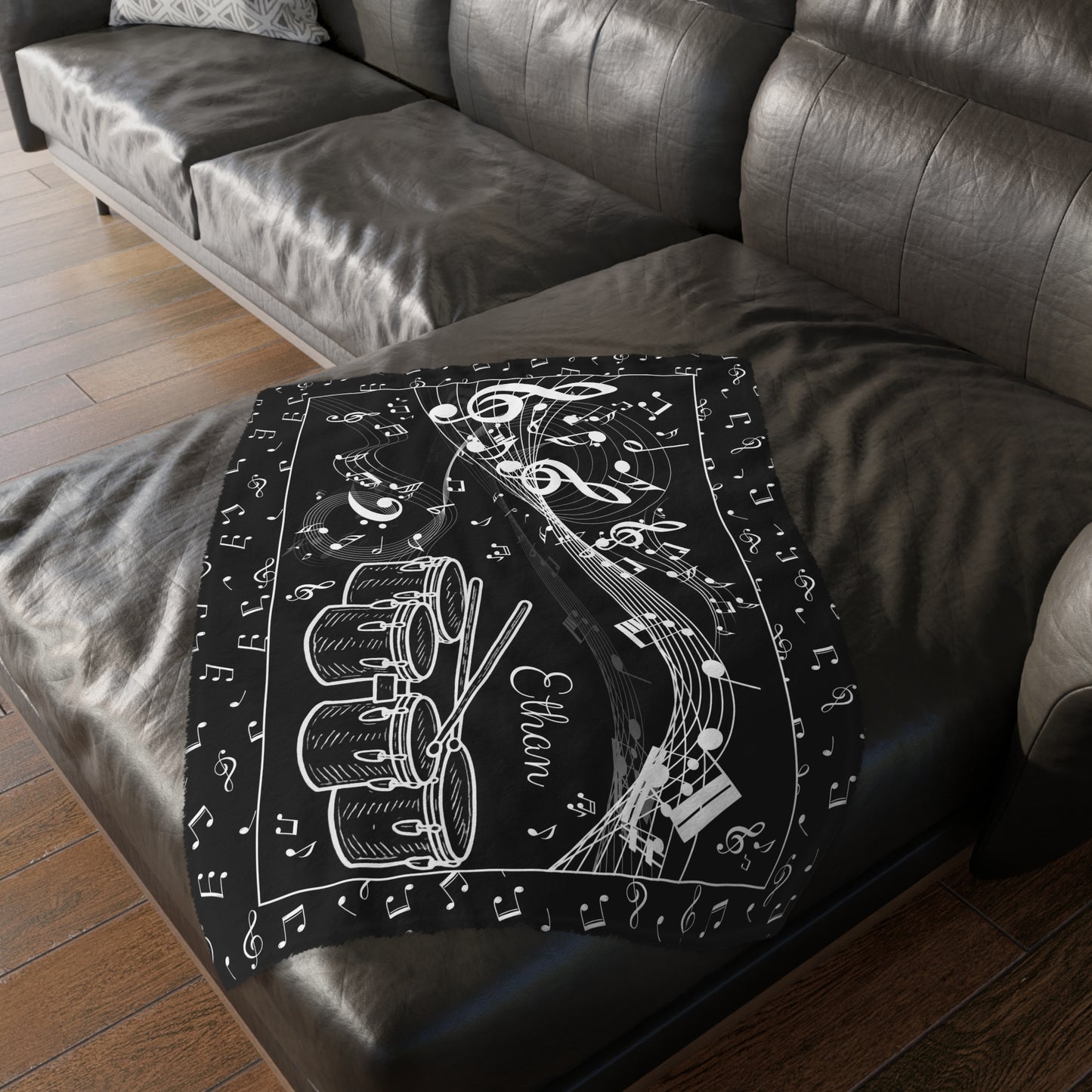 Personalized Tenor Drums Blanket