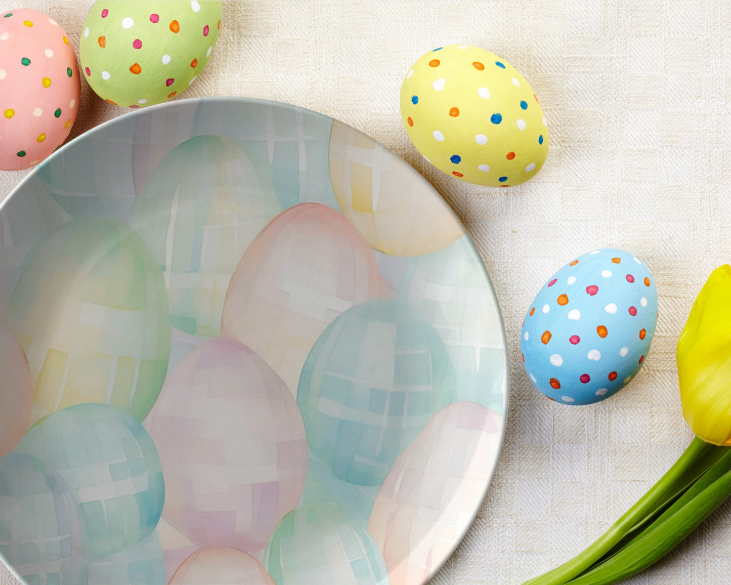 Decorative Easter Plate