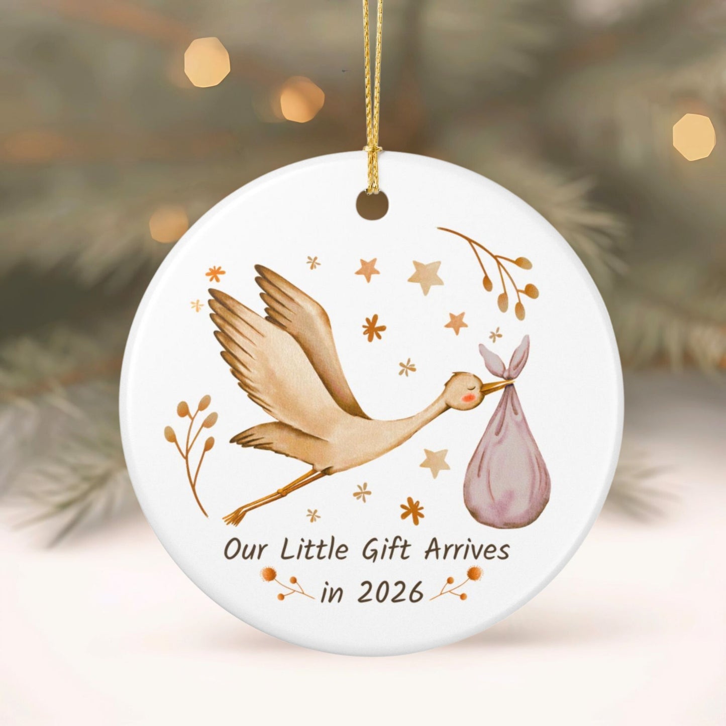 Expecting Parents Ornament Newly Pregnant Gift