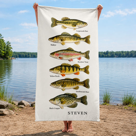Personalized Fisherman Towel