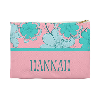 Personalized Pastel Floral Pencil Case