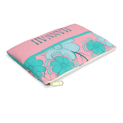 Personalized Pastel Floral Pencil Case