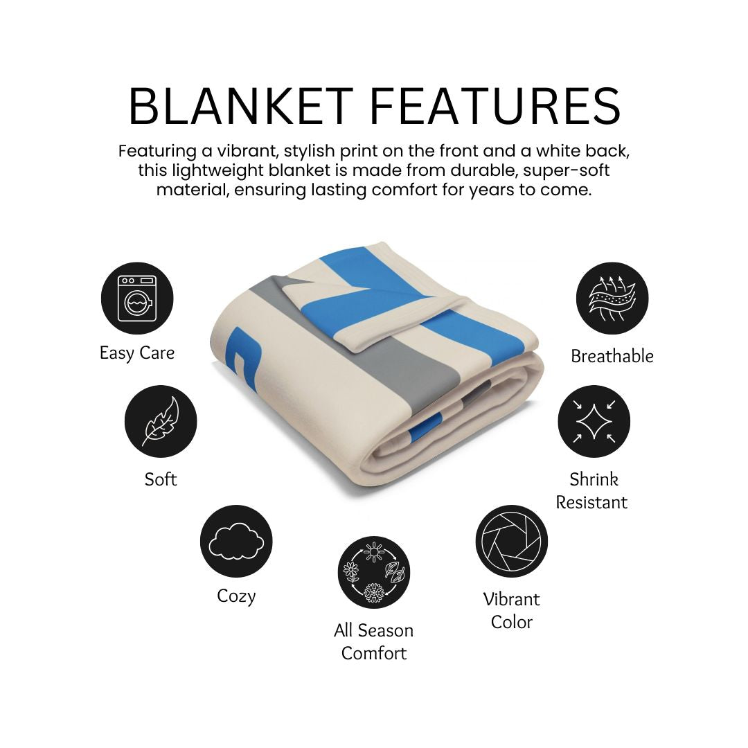 Personalized Football Blanket