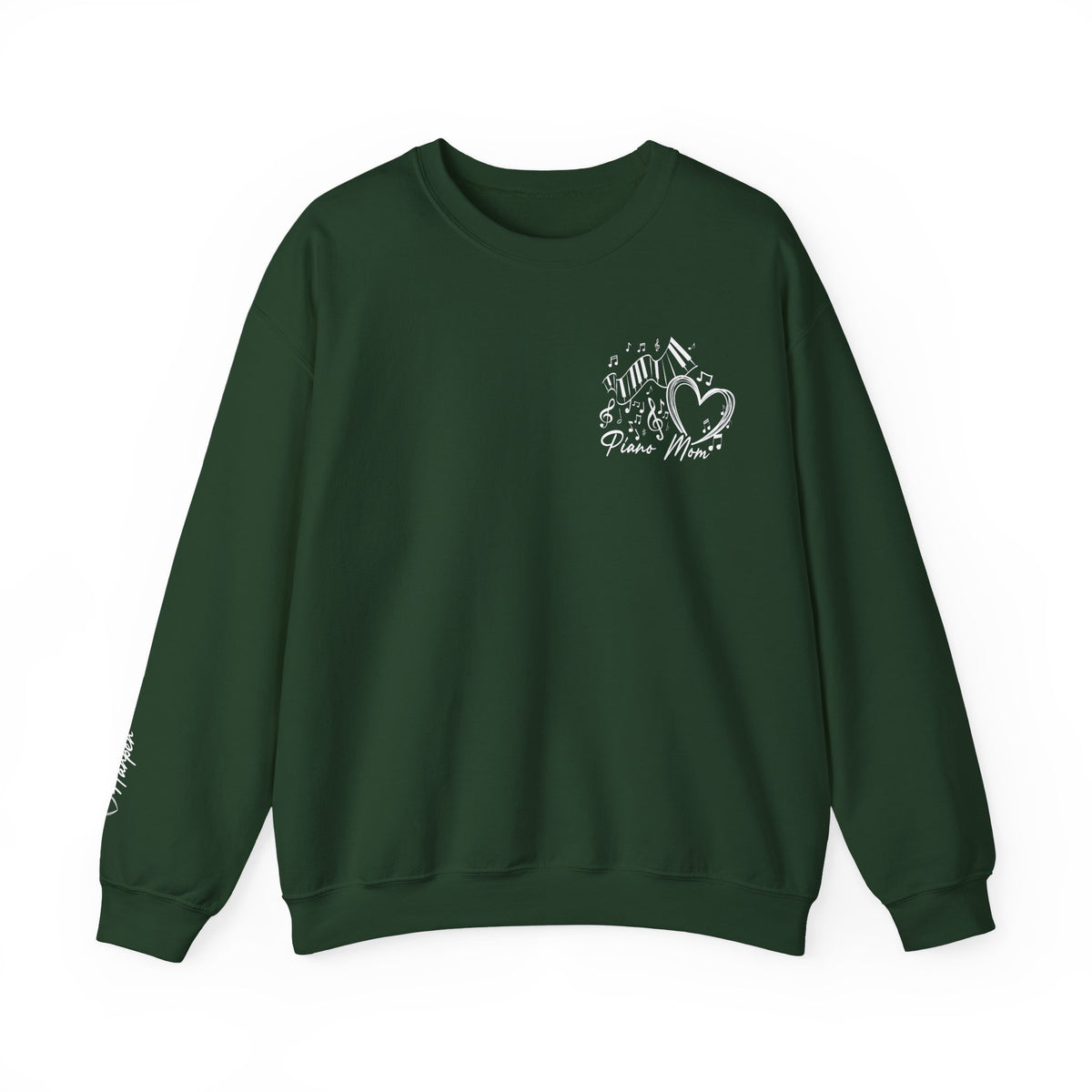 Personalized Piano Mom Sweatshirt