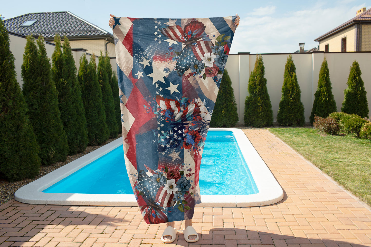 Freedom and Hope Beach Towel