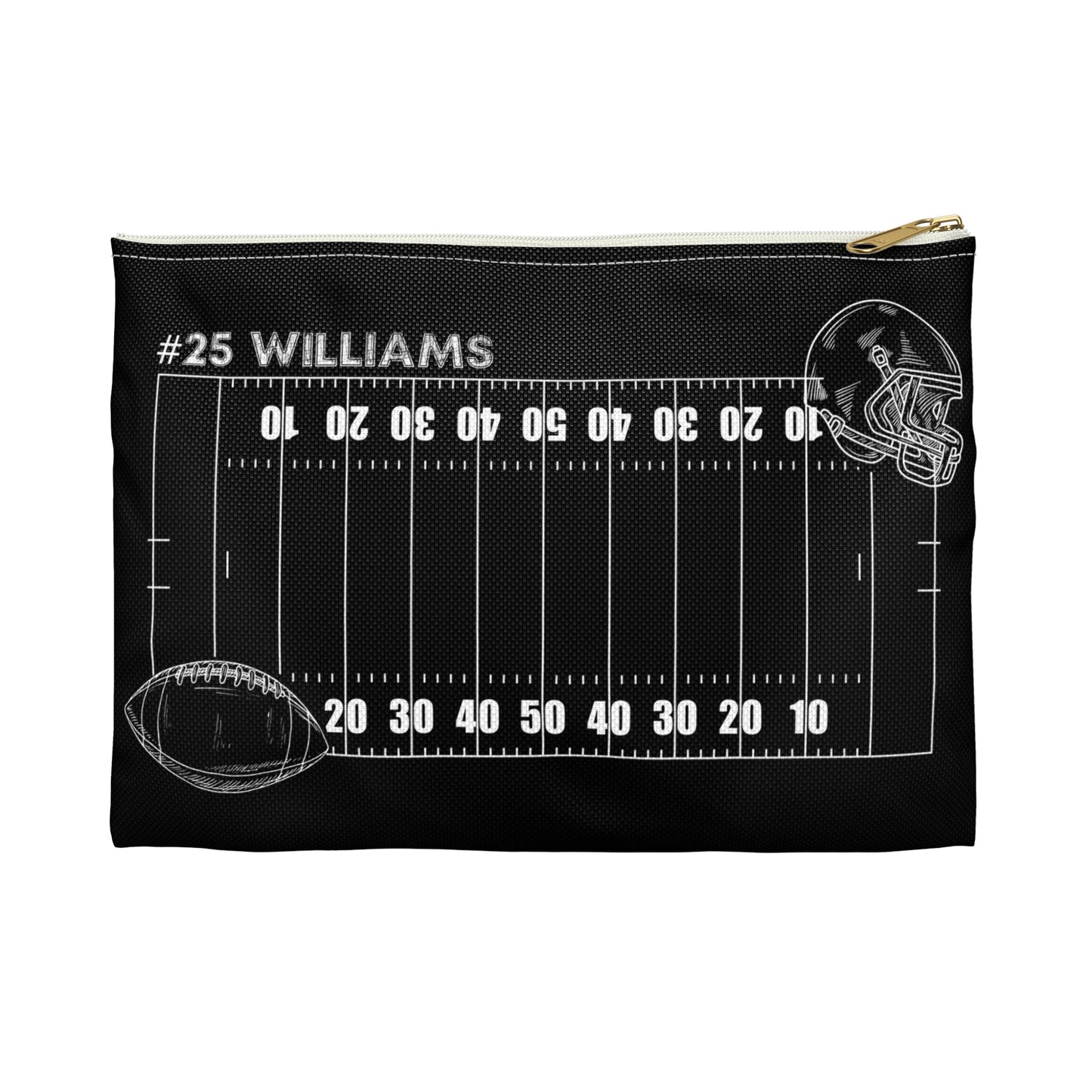 Personalized Football Accessory Case