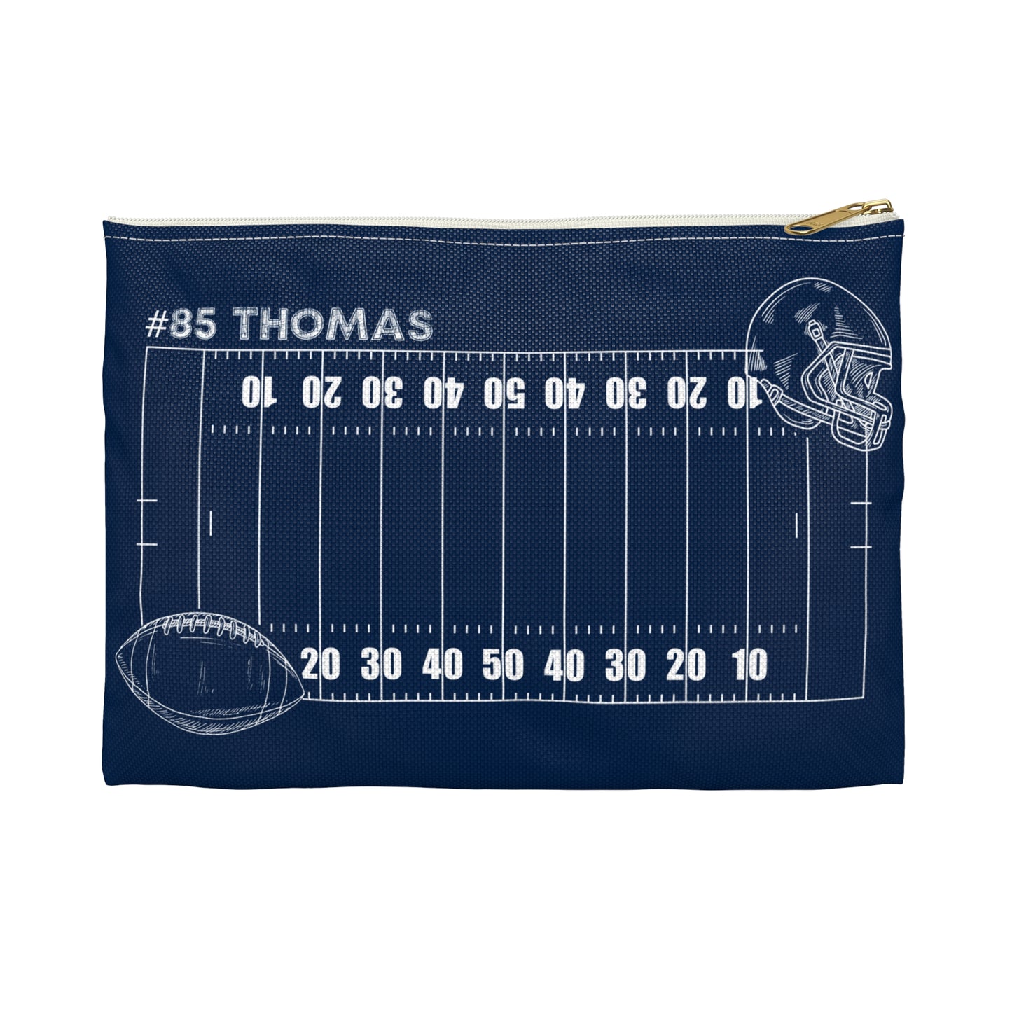 Personalized Football Accessory Case