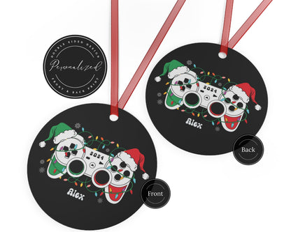 Personalized Gamer Ornament Gaming Gifts