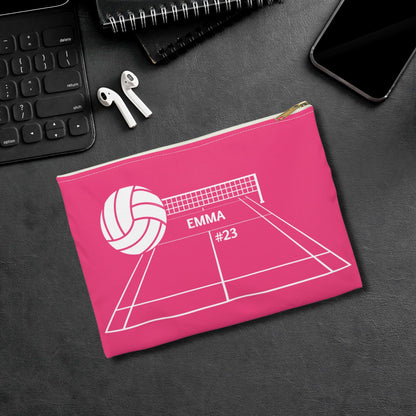 Personalized Volleyball Accessory Case
