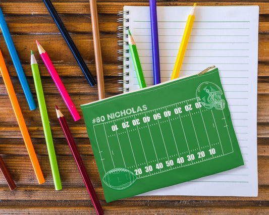 Personalized Football Accessory Case