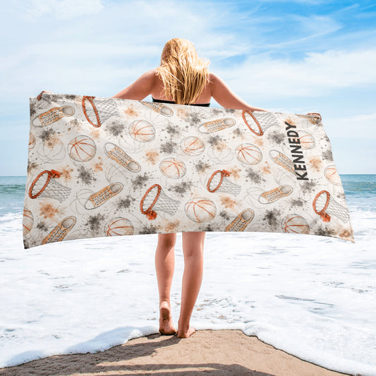 Personalized Basketball Towel