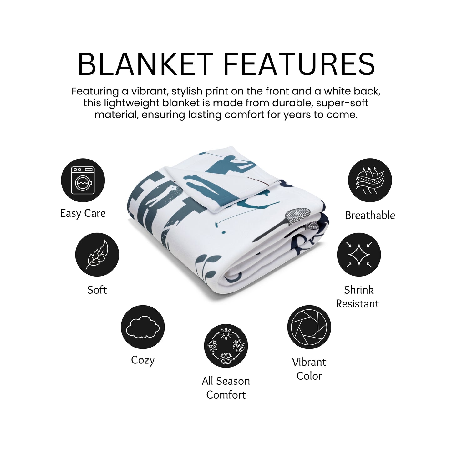 Personalized Golf Blanket