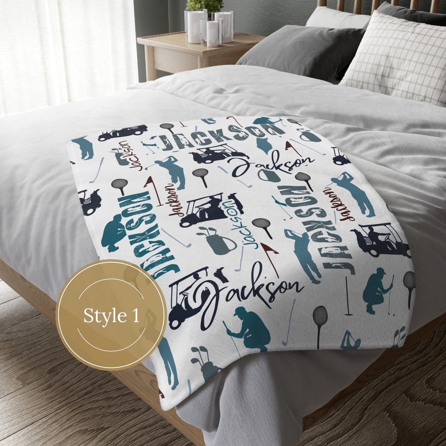 Personalized Golf Blanket