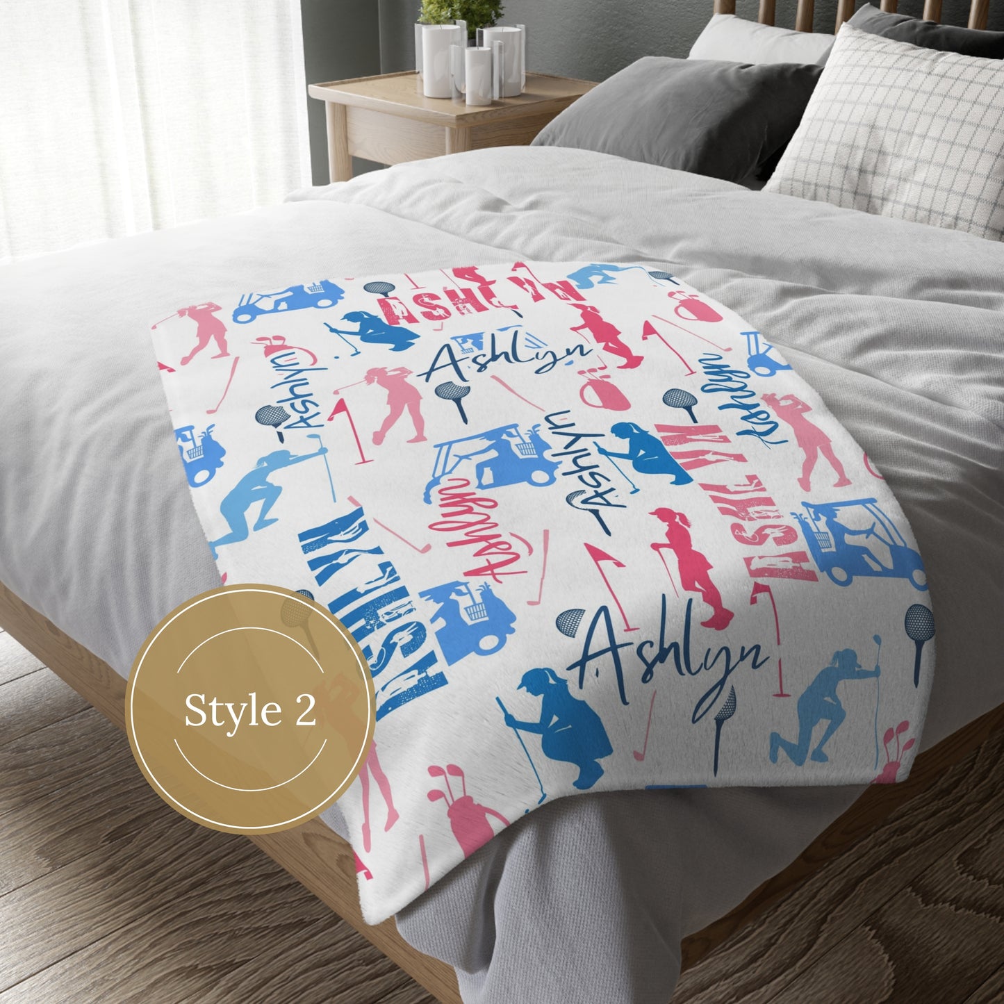 Personalized Golf Blanket