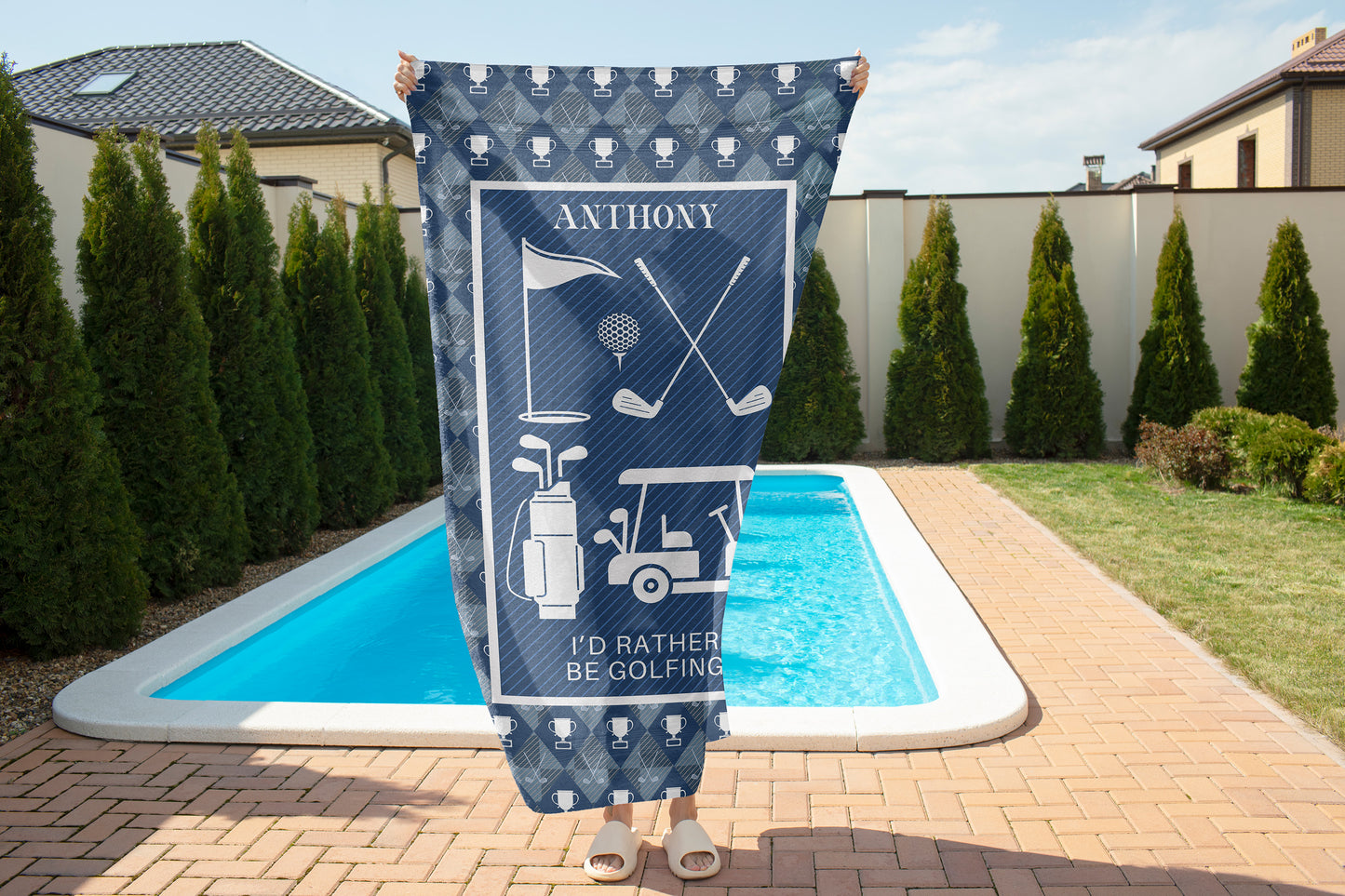 Custom Golf Beach Towel