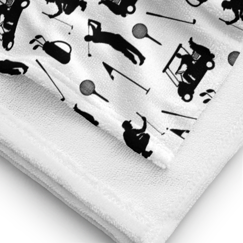 Personalized Golf Beach Towel