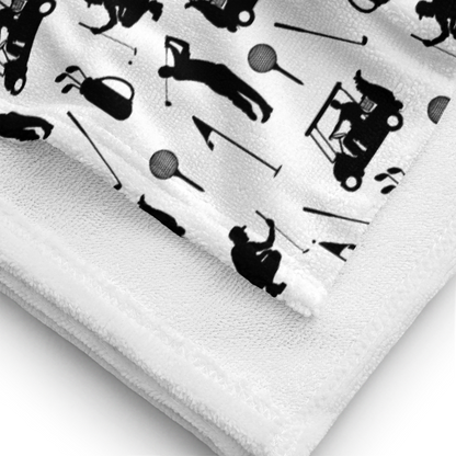 Personalized Golf Beach Towel