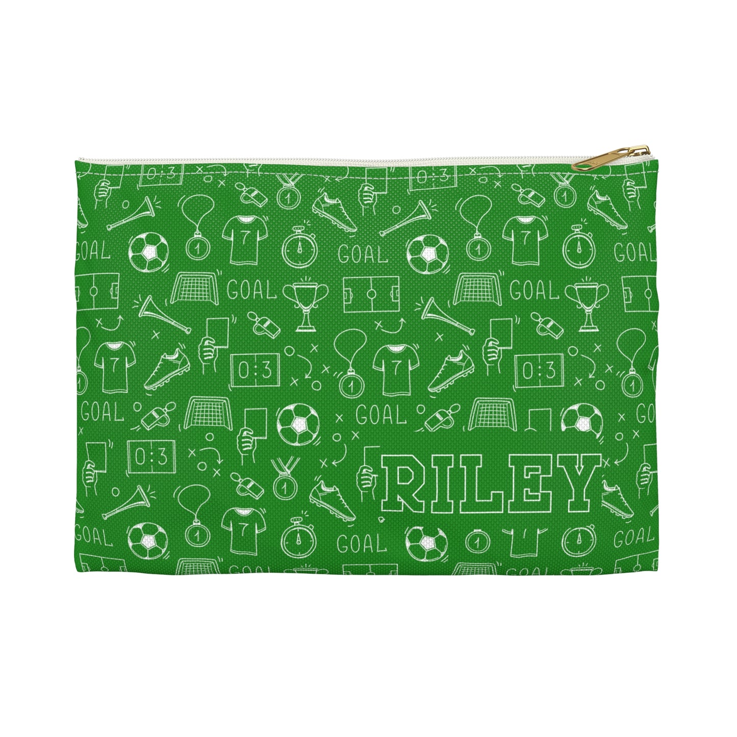 Personalized Soccer Pencil Case