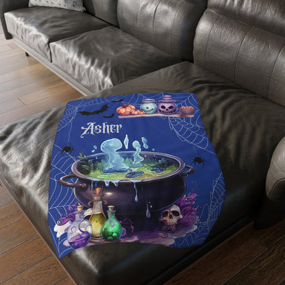 Personalized Halloween Blanket