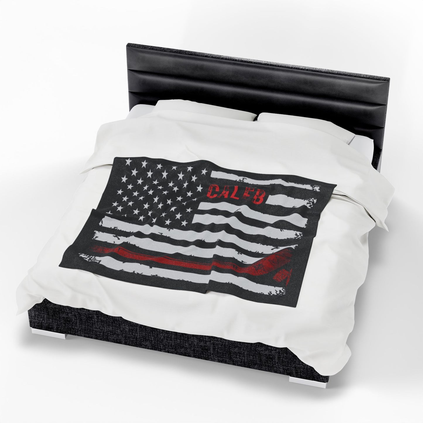 Personalized Hockey Blanket