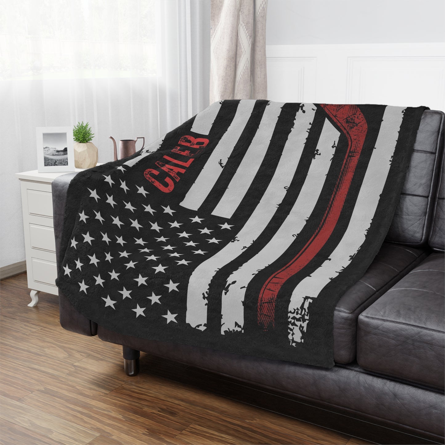 Personalized Hockey Blanket