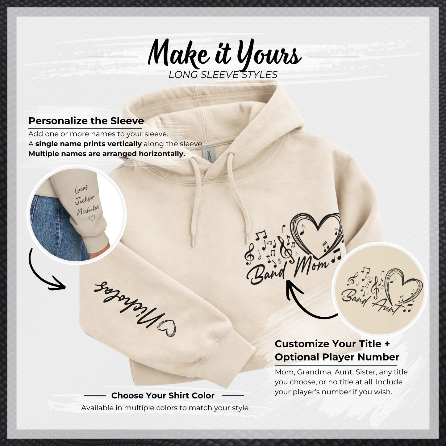 Personalized Band Hoodie