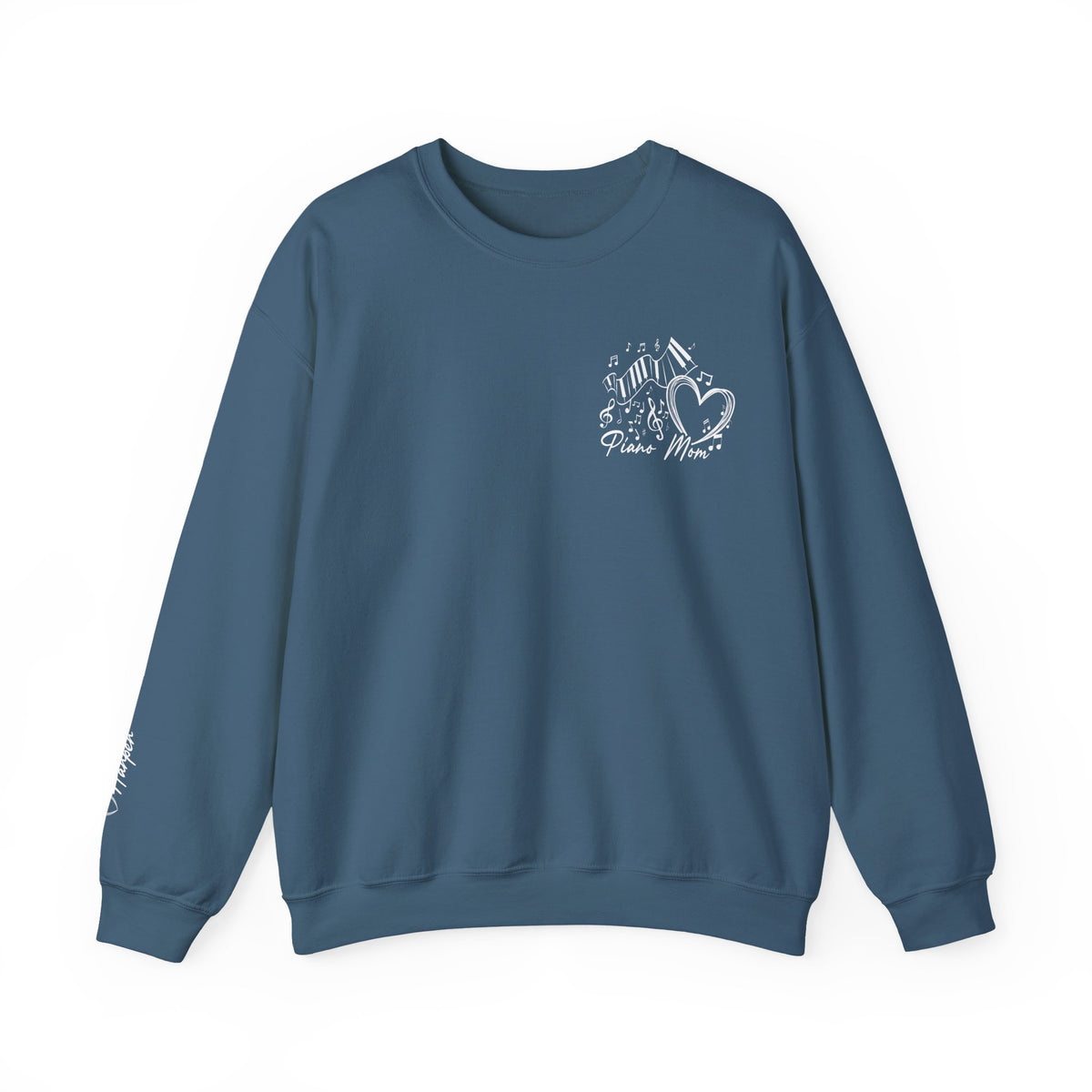 Personalized Piano Mom Sweatshirt