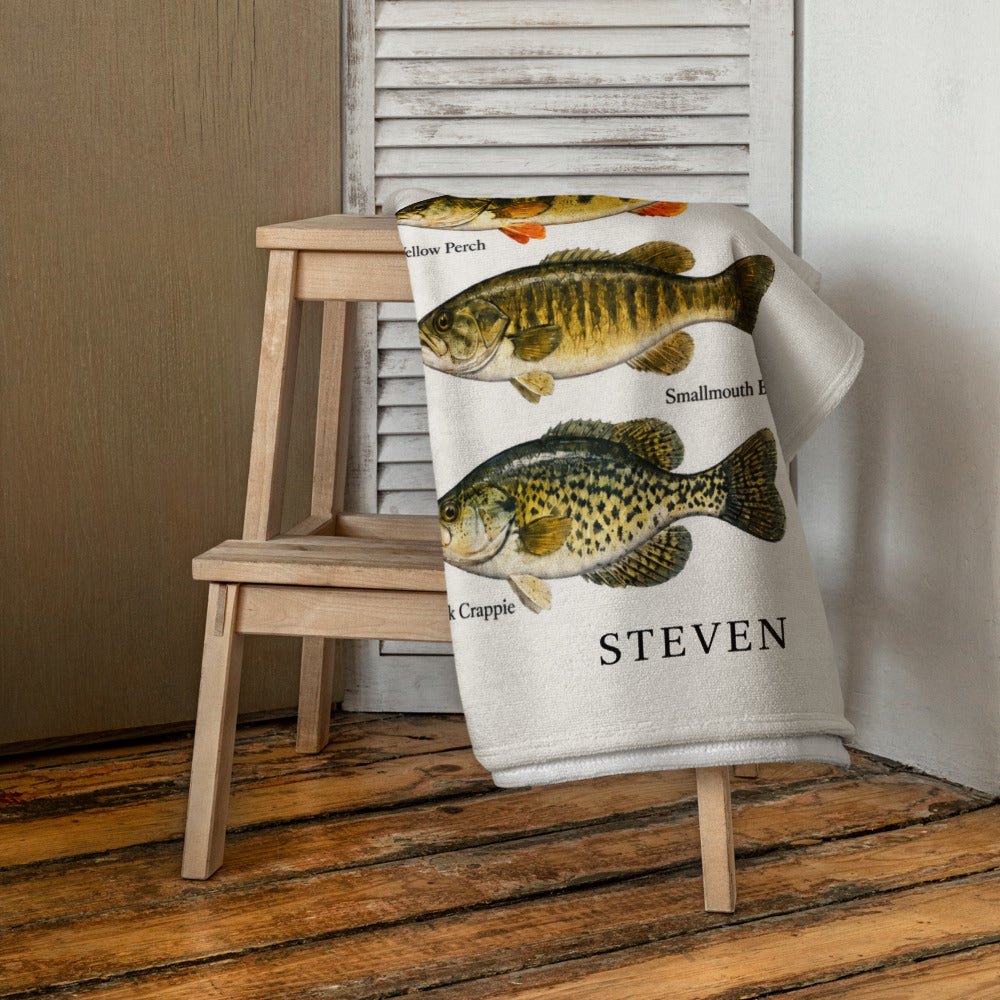 Personalized Fisherman Towel