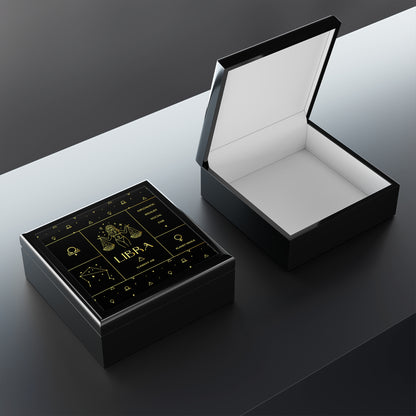 Libra Jewelry Organizer Keepsake Box
