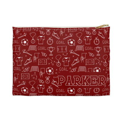 Personalized Soccer Pencil Case