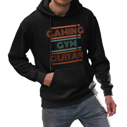 Gaming Gym Guitar Hoodie